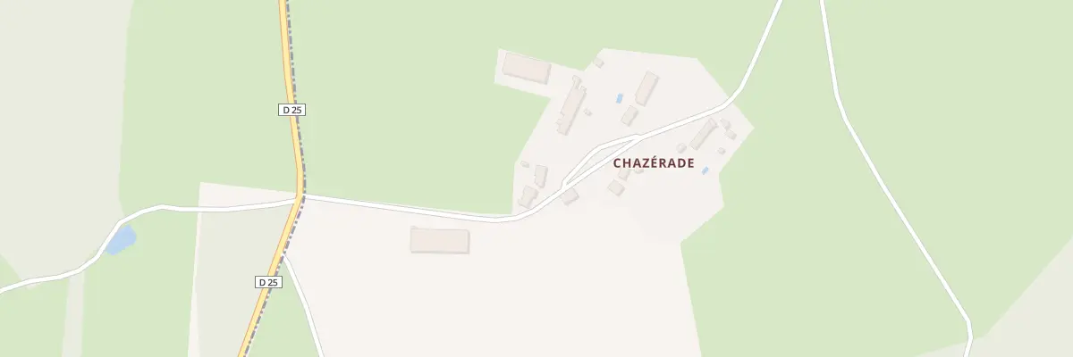 Plan du 5019 Chazérade à Charron