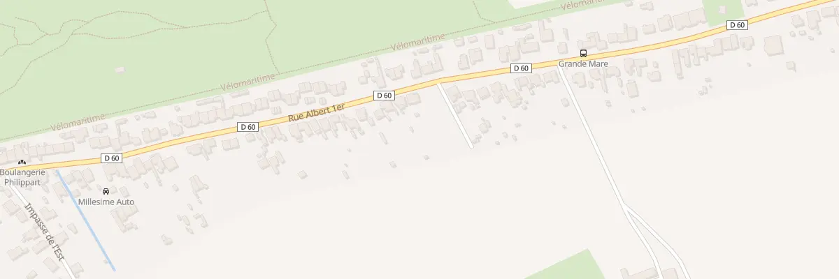 Plan du 124 Rue Albert 1er à Bray-Dunes