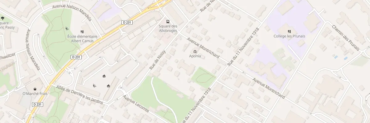 Plan du 4 Av Montrichard à Villiers-sur-Marne