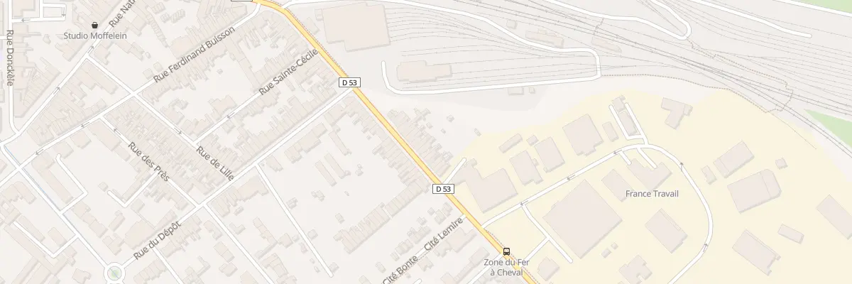 Plan du 15 Rue de Vieux-Berquin à Hazebrouck