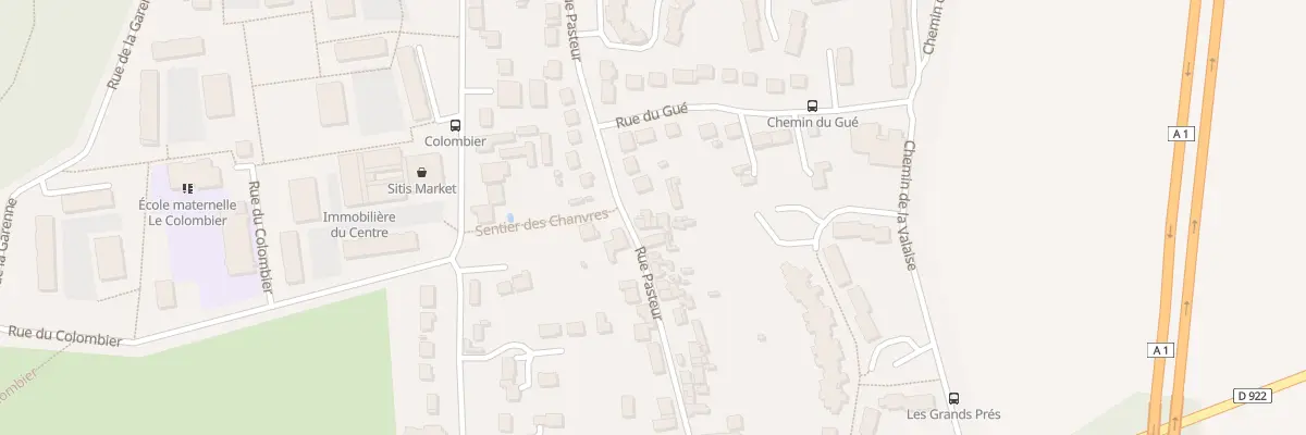 Plan du 52 Rue Pasteur à Survilliers