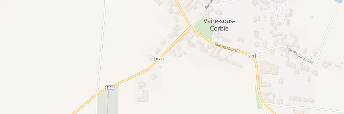 Plan du 5024 Le Village à Vaire-sous-Corbie