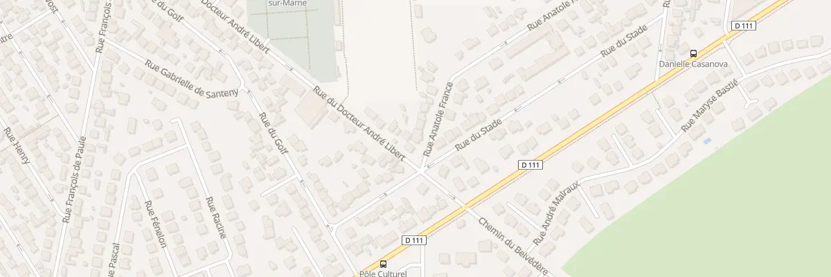 Plan du 3 Rue Anatole France à Ormesson-sur-Marne