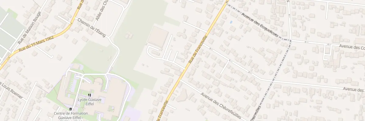 Plan du 79 Rue de Franceville à Gagny