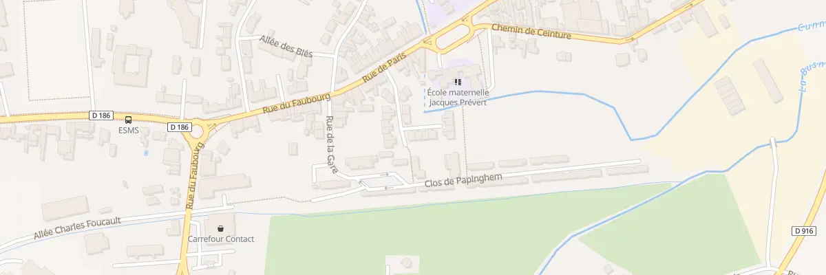 Plan du 17 Res Antignac à Saint-Venant