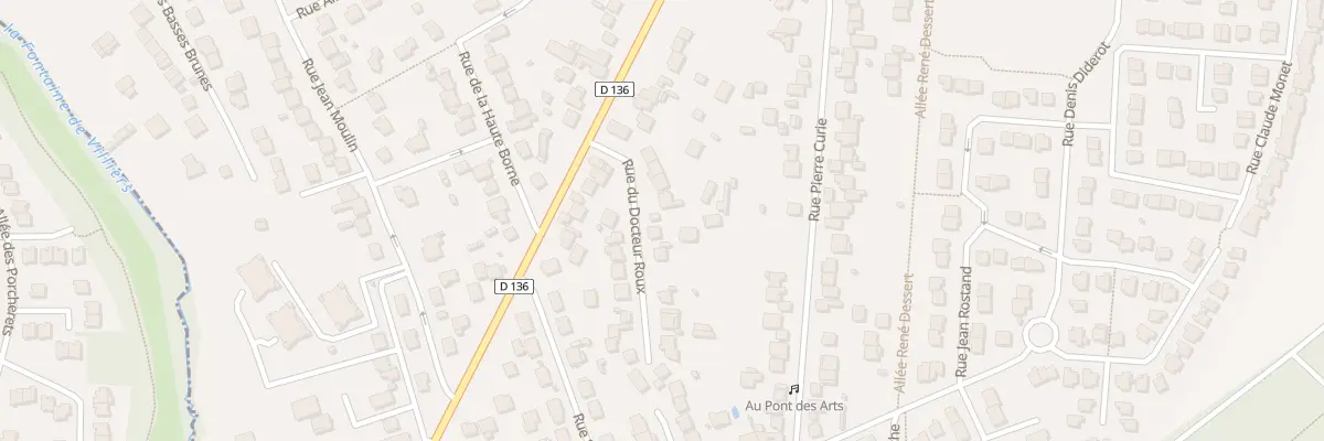 Plan du 11 Rue du Docteur Roux à Noiseau