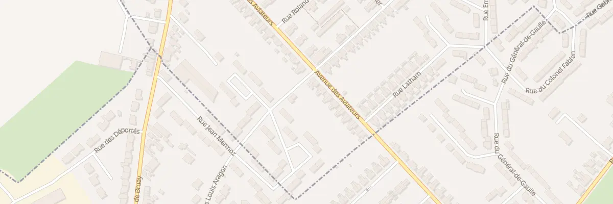 Plan du 324 Rue des Aviateurs à Bruay-la-Buissière