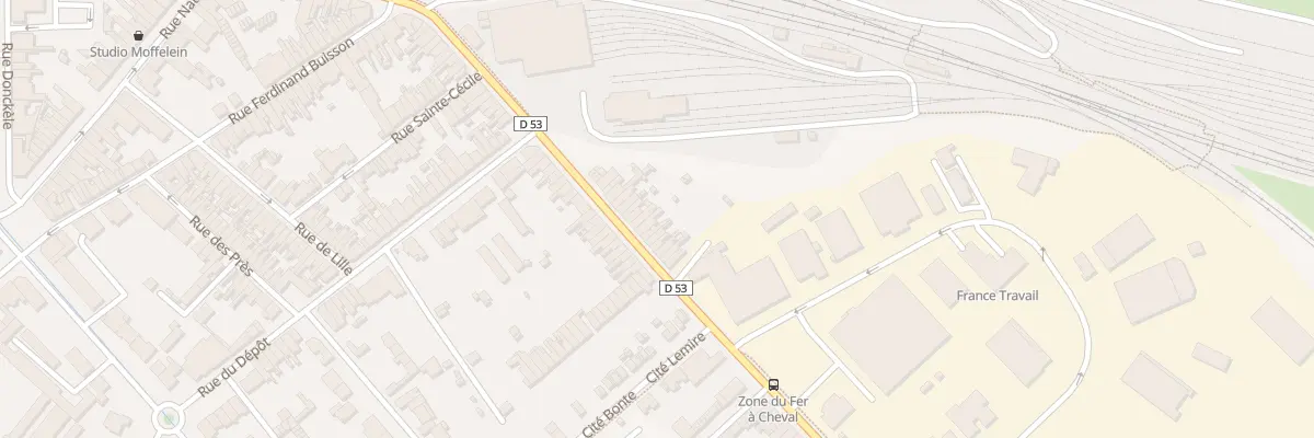 Plan du 17 Rue de Vieux-Berquin à Hazebrouck