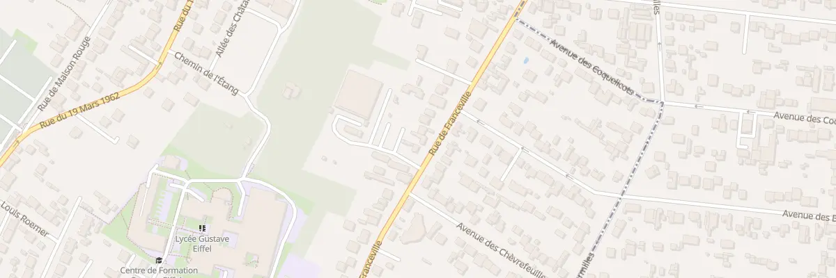 Plan du 81B Rue de Franceville à Gagny