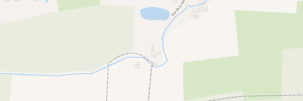 Plan du 1 Rue de la Vallée à Courteuil