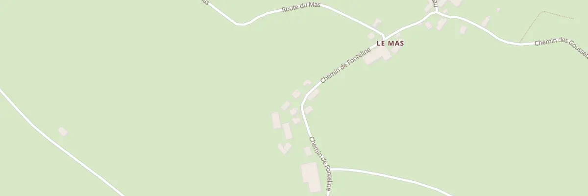 Plan du 5055 Le Mas à Voingt