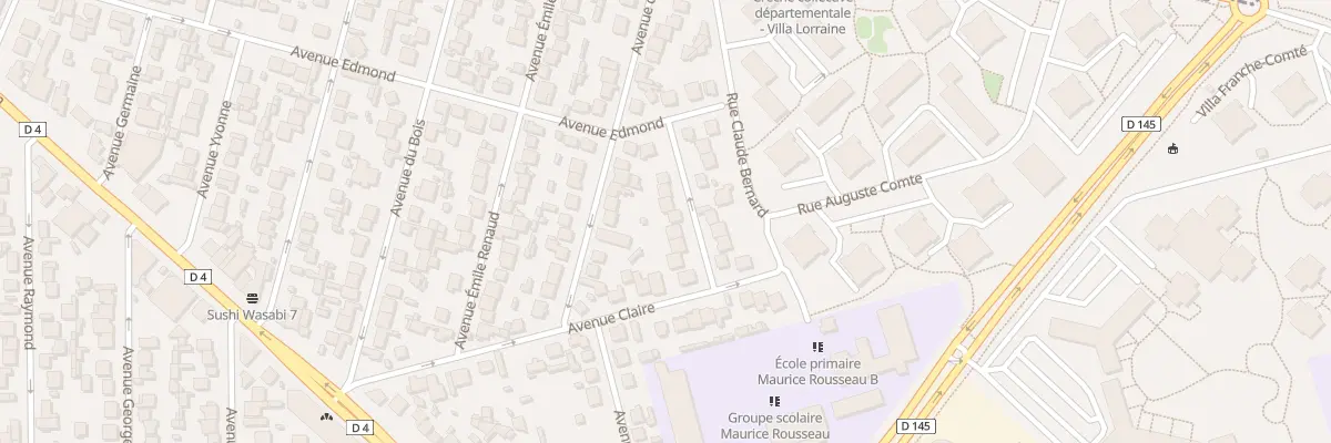 Plan du 7 Av de Charolles à Chennevières-sur-Marne
