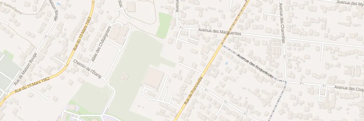 Plan du 97 Rue de Franceville à Gagny
