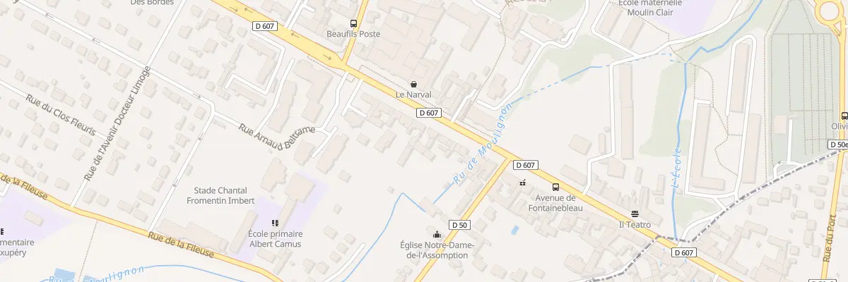 Plan du 57 Av de Fontainebleau à Saint-Fargeau-Ponthierry