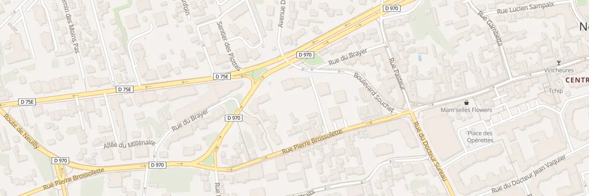 Plan du 50T Bd Souchet à Noisy-le-Grand
