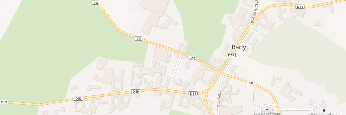 Plan du 4 Rue d’Avesnes à Barly