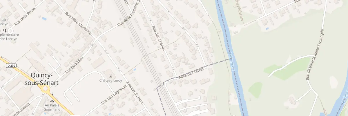 Plan du 21B Rue des Chênes à Quincy-sous-Sénart