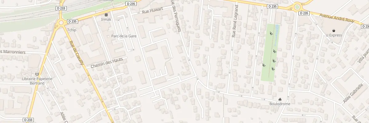 Plan du 20 Rue des Perroquets à Villiers-sur-Marne