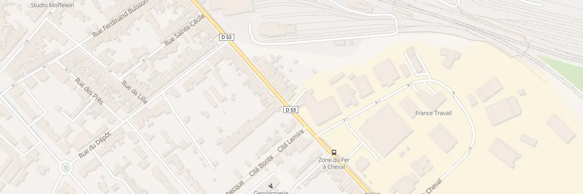 Plan du 29 Rue de Vieux-Berquin à Hazebrouck