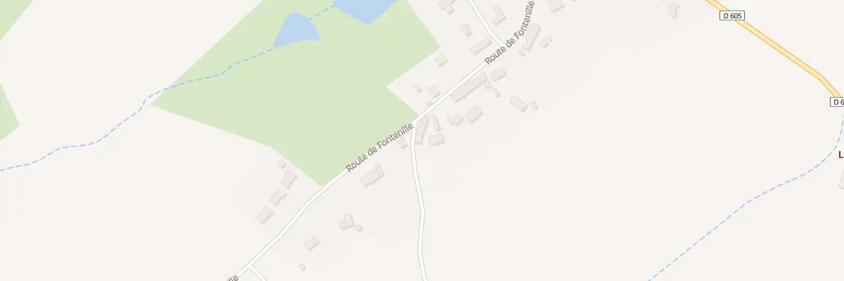 Plan du 27 Rte de Fontenille à Prémilhat
