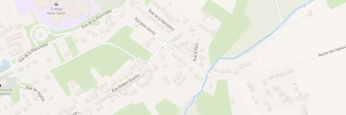 Plan du 45 Rue Robert Guerlin à Brenouille