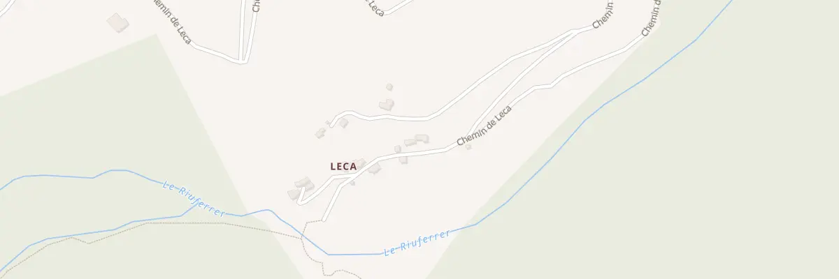 Plan du 124 Leca à Corsavy