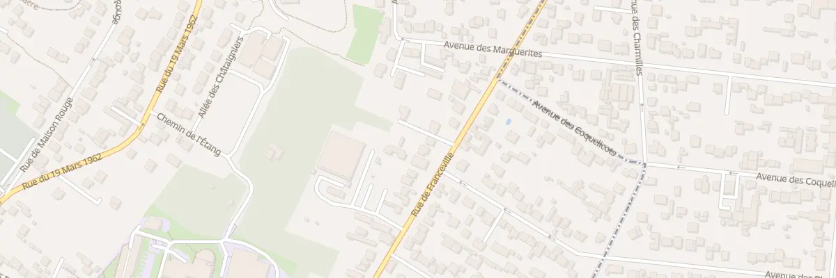 Plan du 95 Rue de Franceville à Gagny