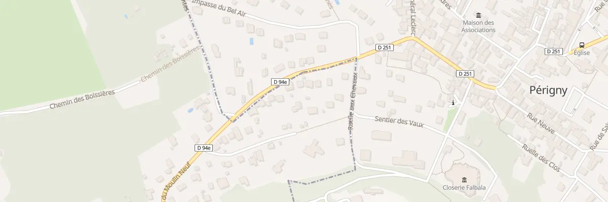 Plan du 117 Rue du Moulin Neuf à Boussy-Saint-Antoine
