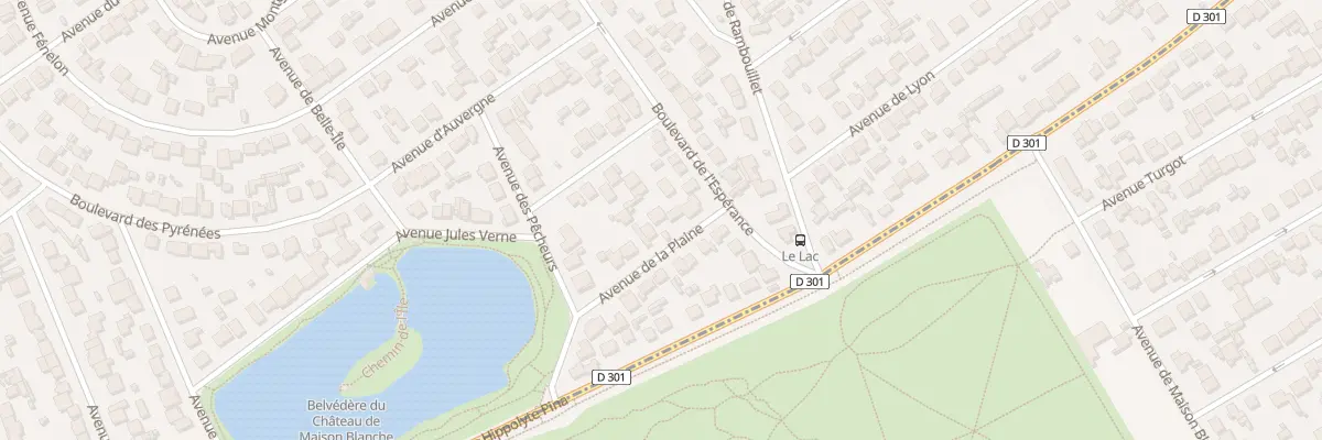 Plan du 4 Av de la Plaine à Gagny