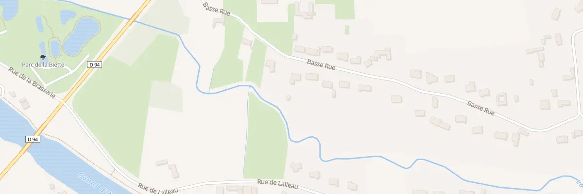 Plan du 1021 Rue Basse Rue à Robecq