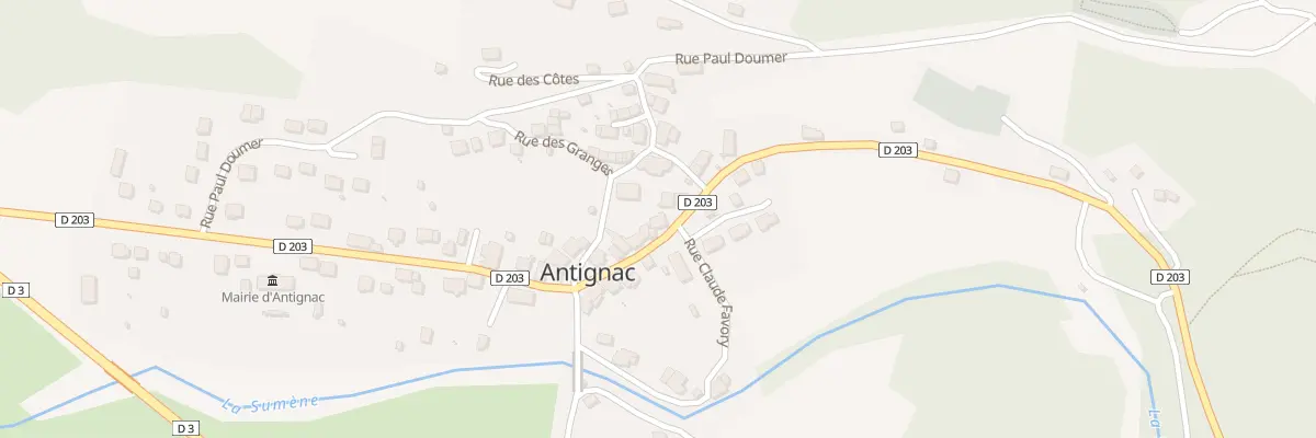 Plan du 5189 Le Bourg à Antignac