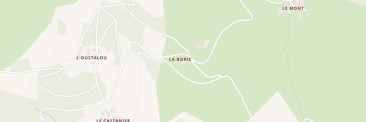 Plan du 5100 La Borie à Saint-Hippolyte