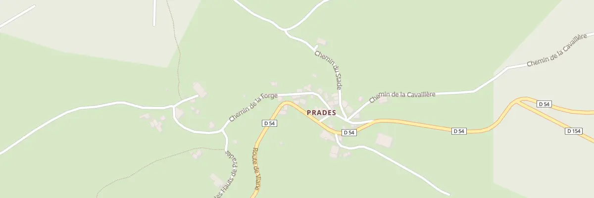 Plan du 167 Che de la Forge à Espérausses