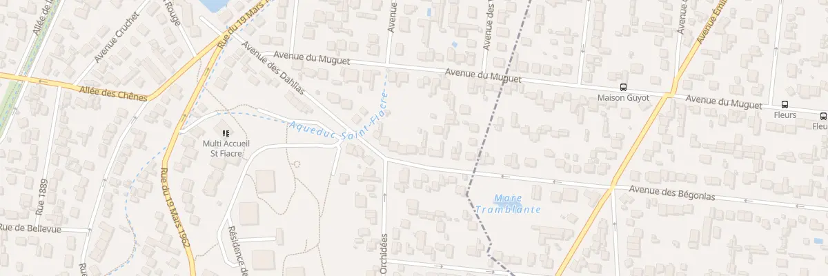 Plan du 58B Av des Bégonias à Gagny