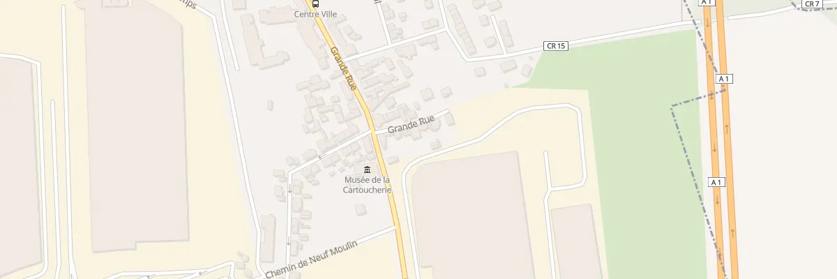 Plan du 57 Grande Rue à Survilliers