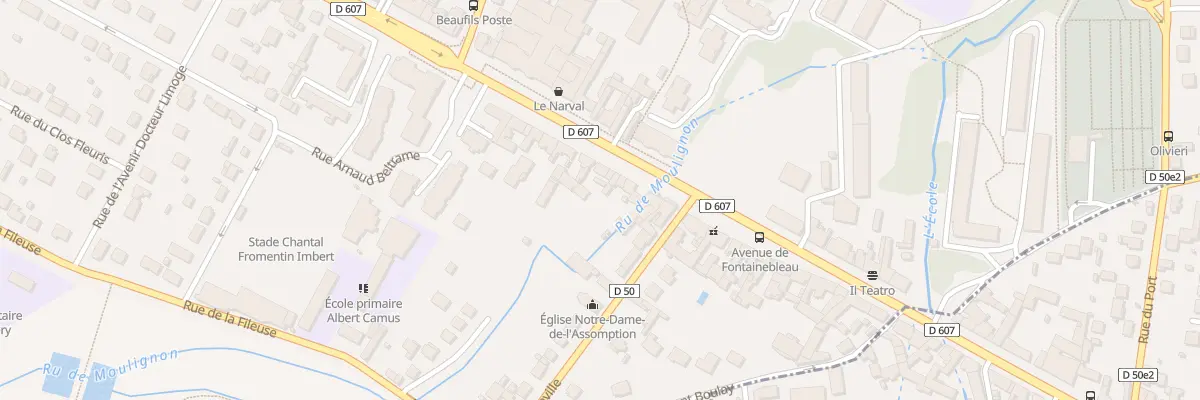 Plan du 51 Av de Fontainebleau à Saint-Fargeau-Ponthierry