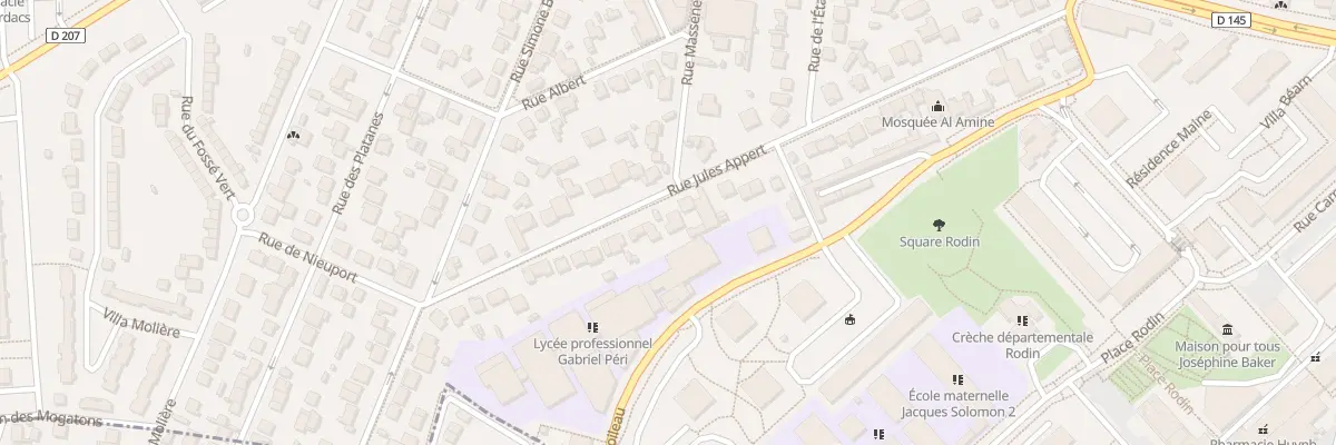 Plan du 57B Rue Jules Appert à Champigny-sur-Marne