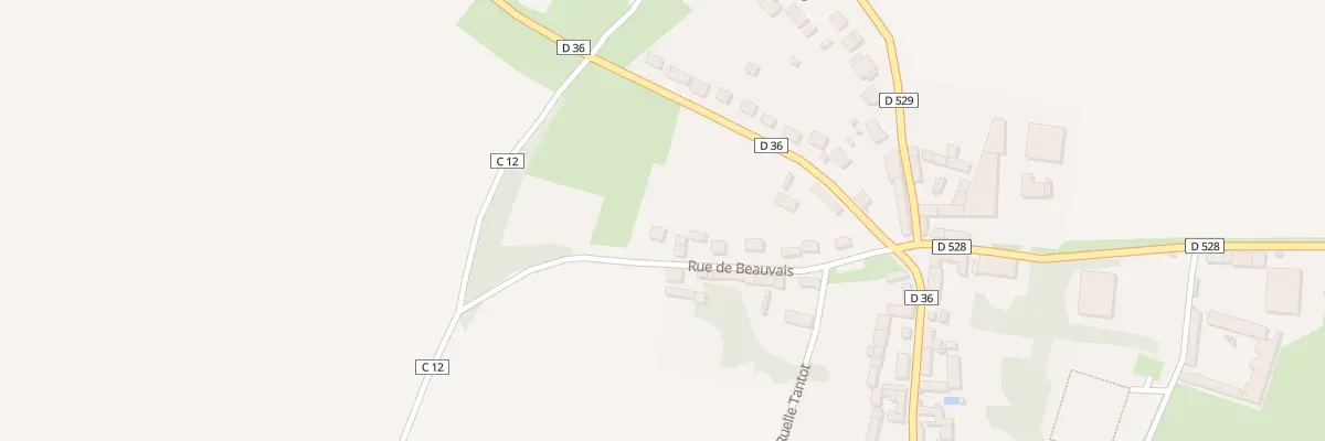 Plan du 8 Rue de Beauvais à Pronleroy