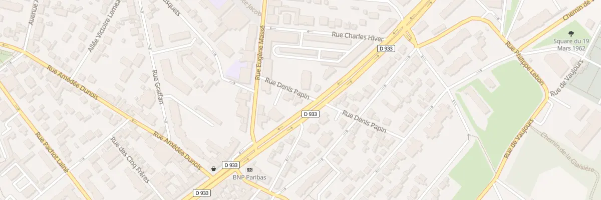 Plan du 12 Rue Denis Papin à Livry-Gargan