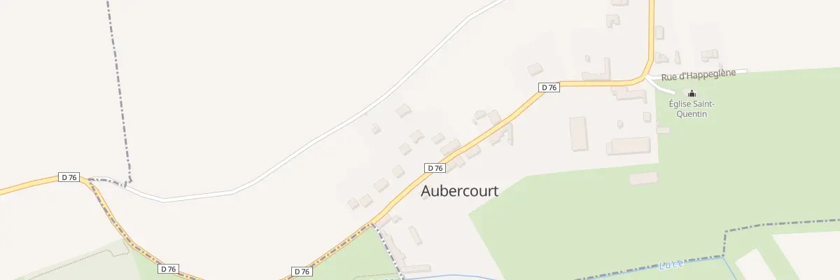 Plan du 8T Rue Principale à Aubercourt