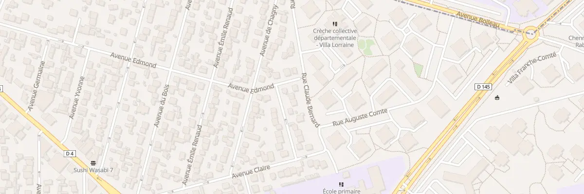 Plan du 14 Av de Charolles à Chennevières-sur-Marne