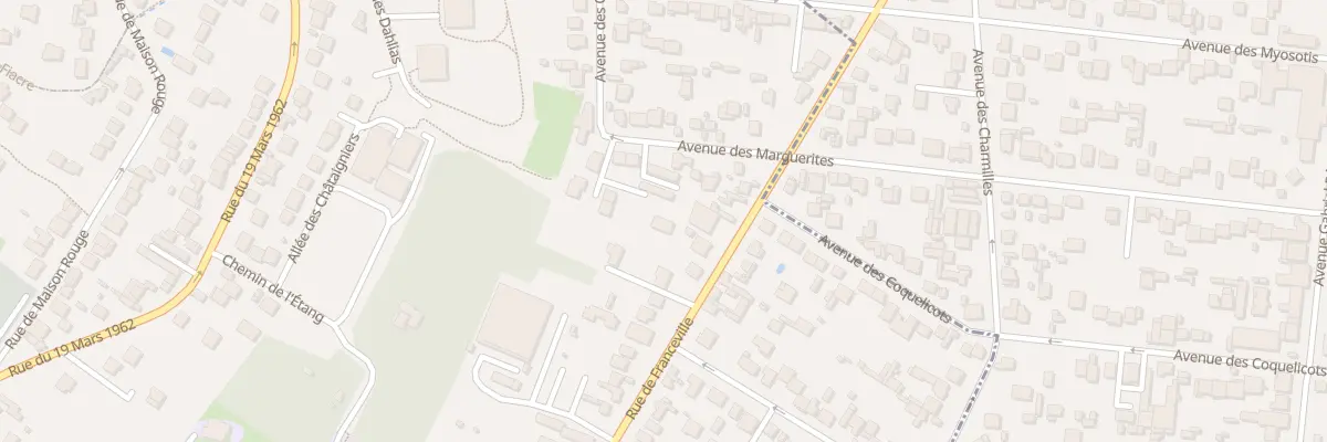 Plan du 105 Rue de Franceville à Gagny