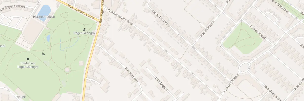 Plan du 198 Rue Alexandre Grez à Bruay-la-Buissière