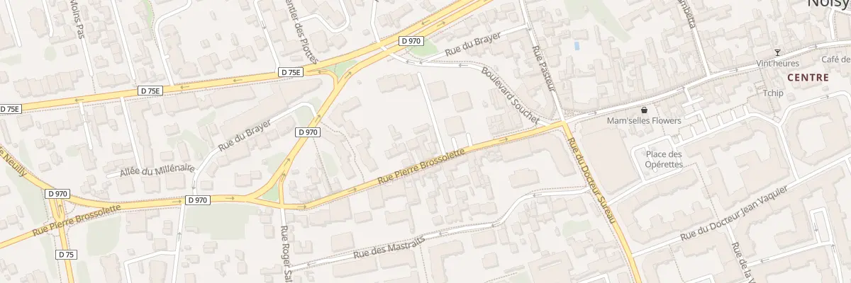Plan du 143 Rue Pierre Brossolette à Noisy-le-Grand