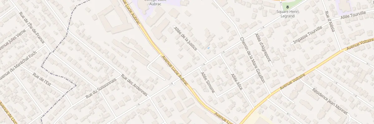 Plan du 59 Av Maurouard à Livry-Gargan