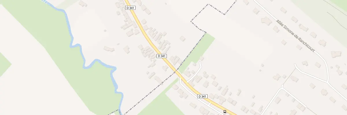Plan du 643 Rue de la Gendarmerie à Houdain