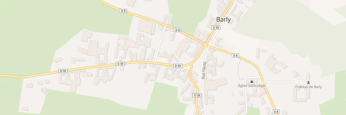 Plan du 5 Rue de Sombrin à Barly