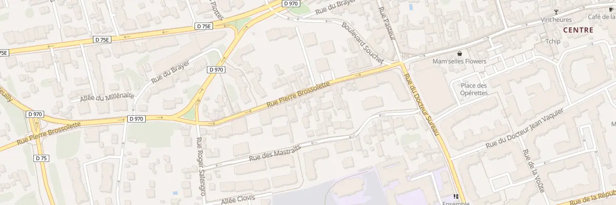 Plan du 112T Rue Pierre Brossolette à Noisy-le-Grand