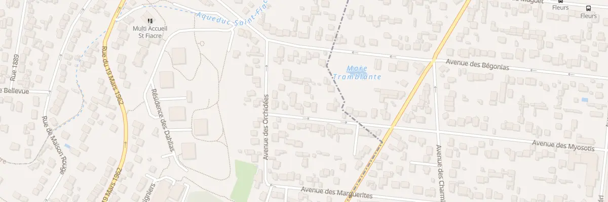 Plan du 7B Av des Myosotis à Gagny