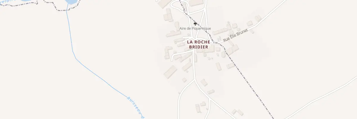 Plan du 7 La Roche Bridier à La Celette